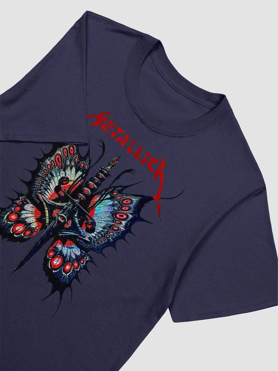 Metallica T-Shirt - Moth Into Flame Gothic Butterfly Dagger product image (5)