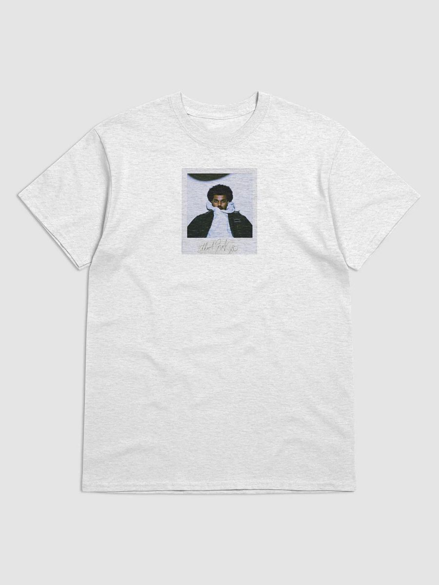 The Weeknd Polaroid with Signature T-shirt product image (1)