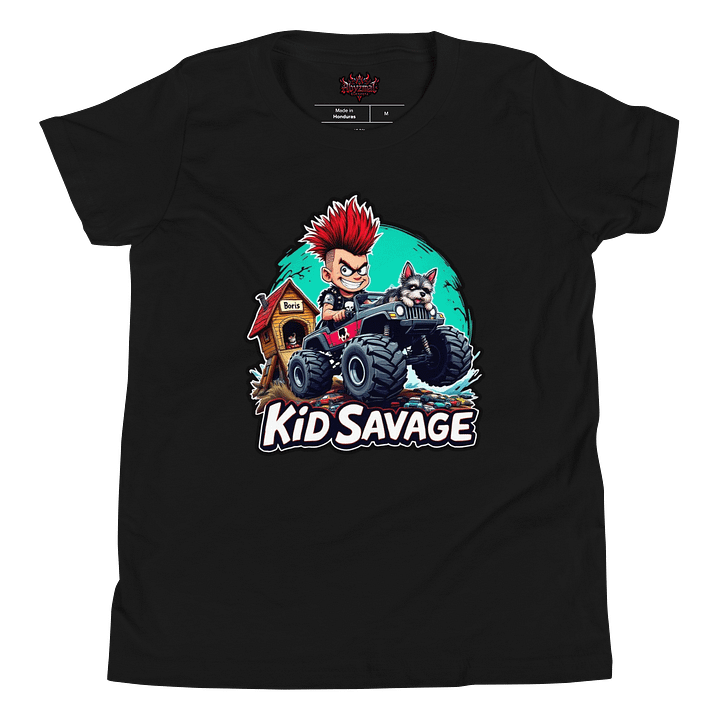 Kid Savage Monster Truckin T Shirt product image (3)