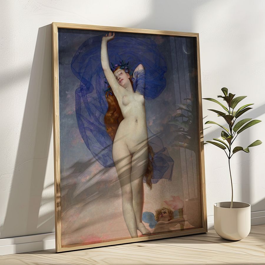 L’aurore (1868) by Adolphe-Alexandre Lesrel product image (17)