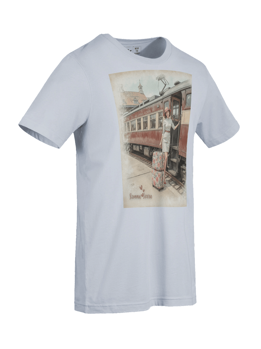 Vintage Railway Adventure – Retro Travel T-Shirt product image (51)