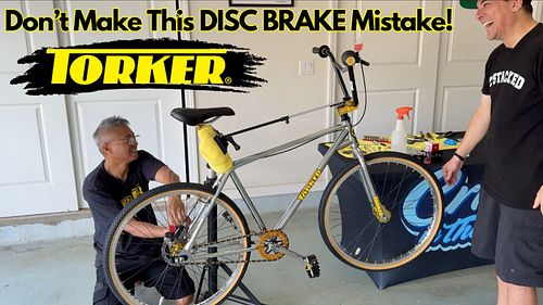 Making mistakes is how you learn, right? We still had a blast working on the @torkerbmx 26” Freeatylist, adding disc brakes t...