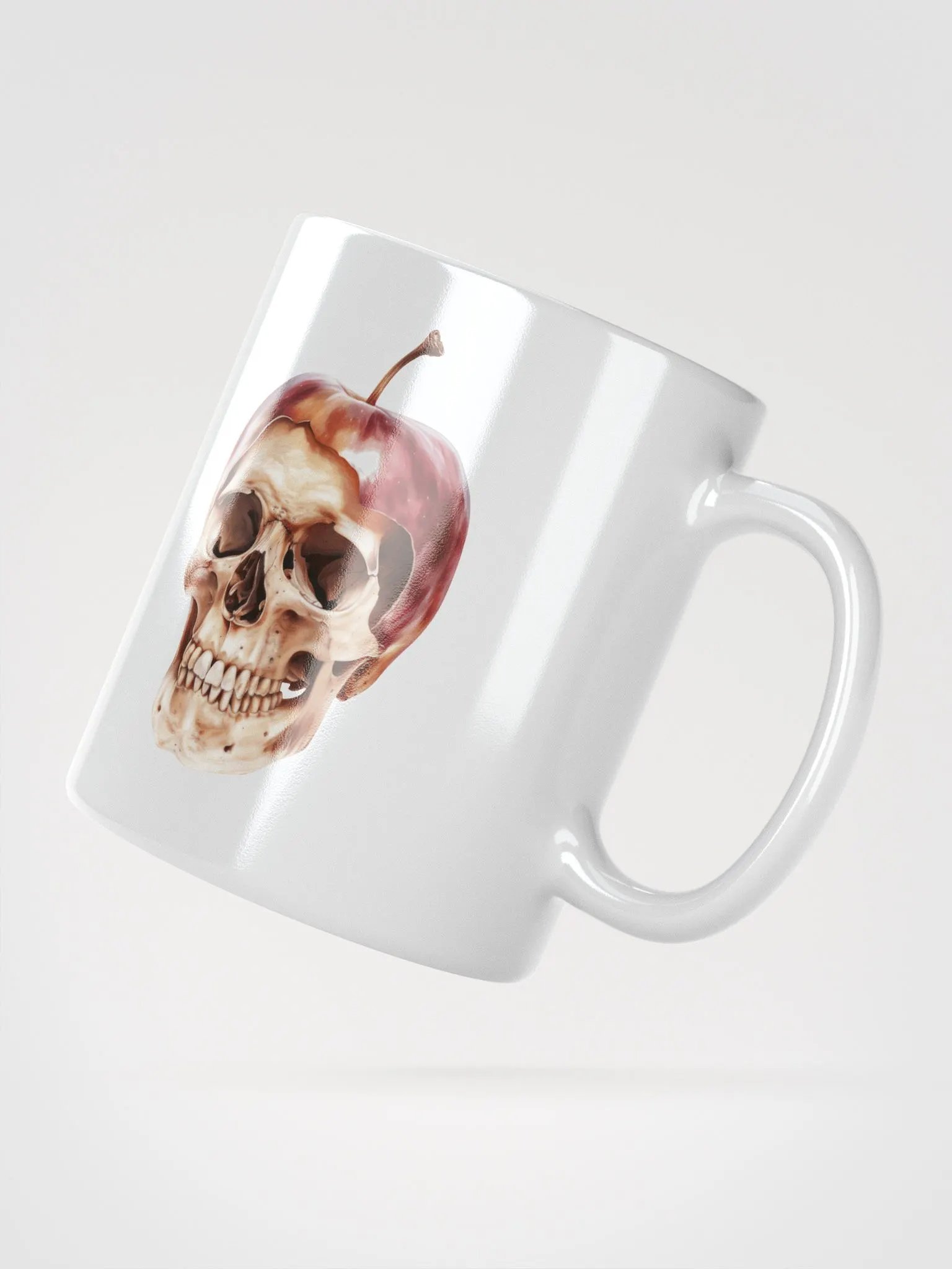 Eerie Apple Skull Mug product image (4)
