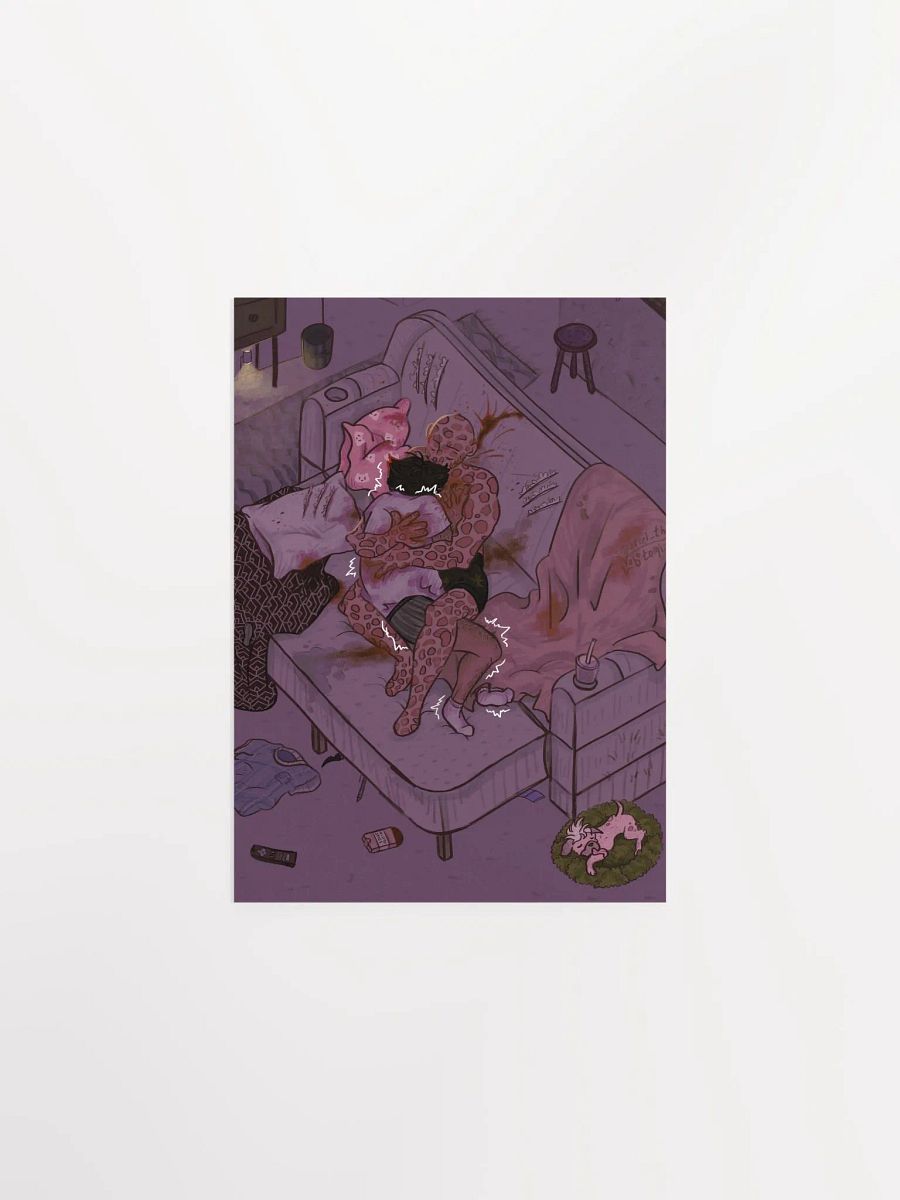 he had a nightmare :( ☆ Art Print product image (1)