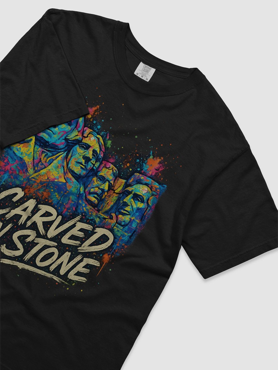 Vibrant Faces Carved In Stone T-Shirt product image (5)