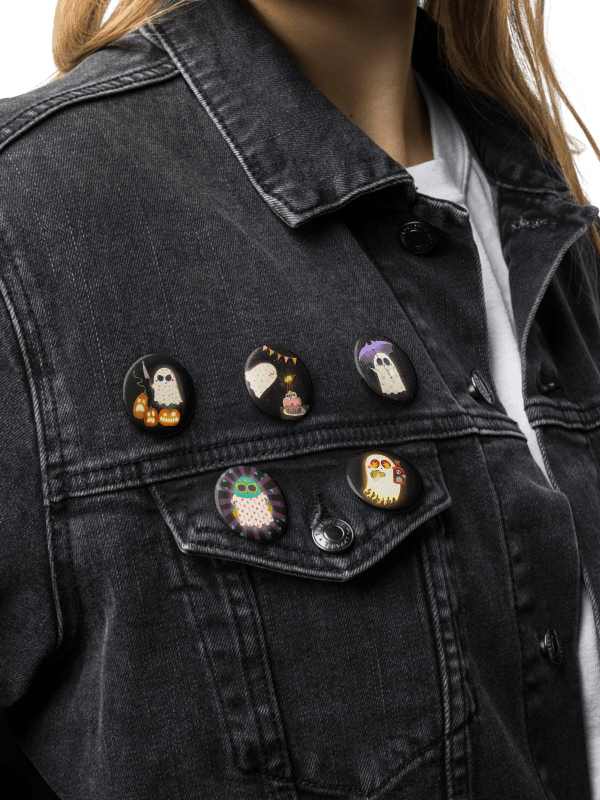 Little Ghost Pin Set #2 product image (4)