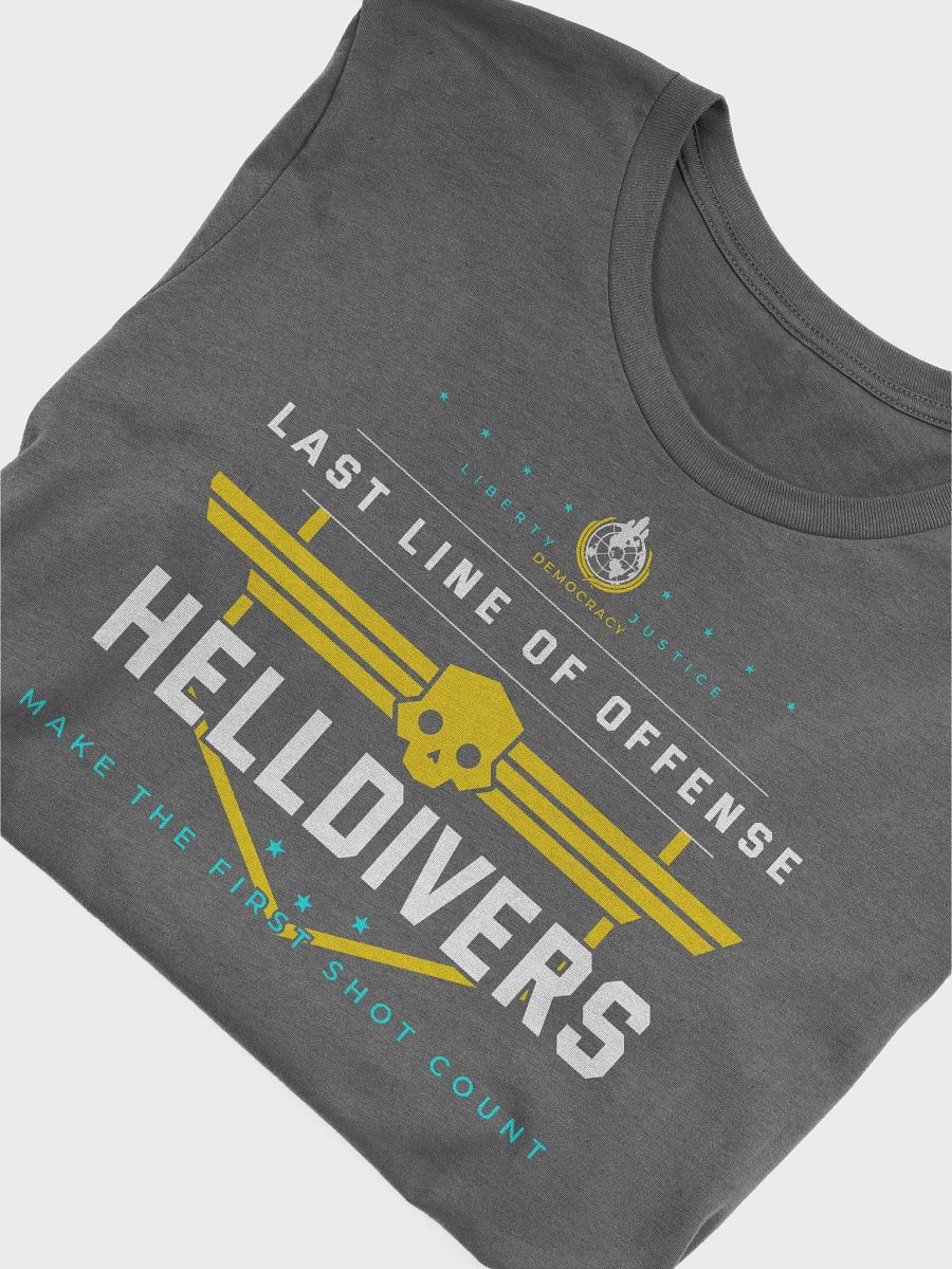 Helldivers 2 T-Shirt | Vintage Military Motto Crest product image (20)