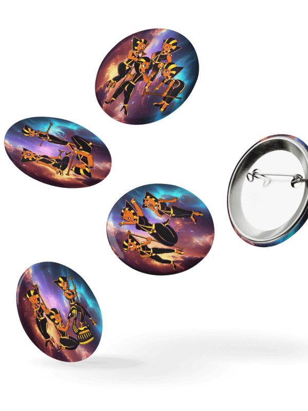 Ancient Egyptian Queen Pin Button Set product image (4)
