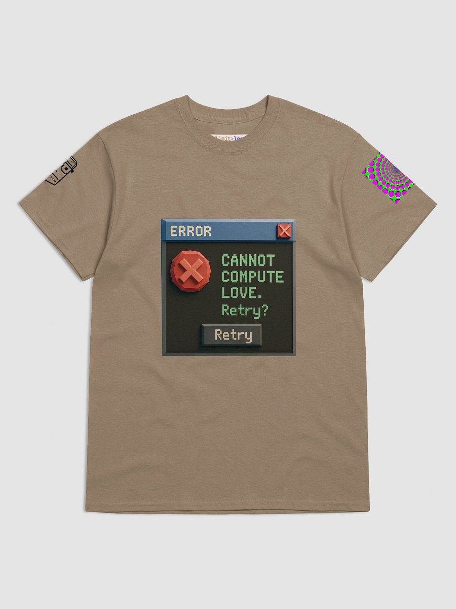 CANNOT COMPUTE LOVE – Limitless Geekwear product image (1)
