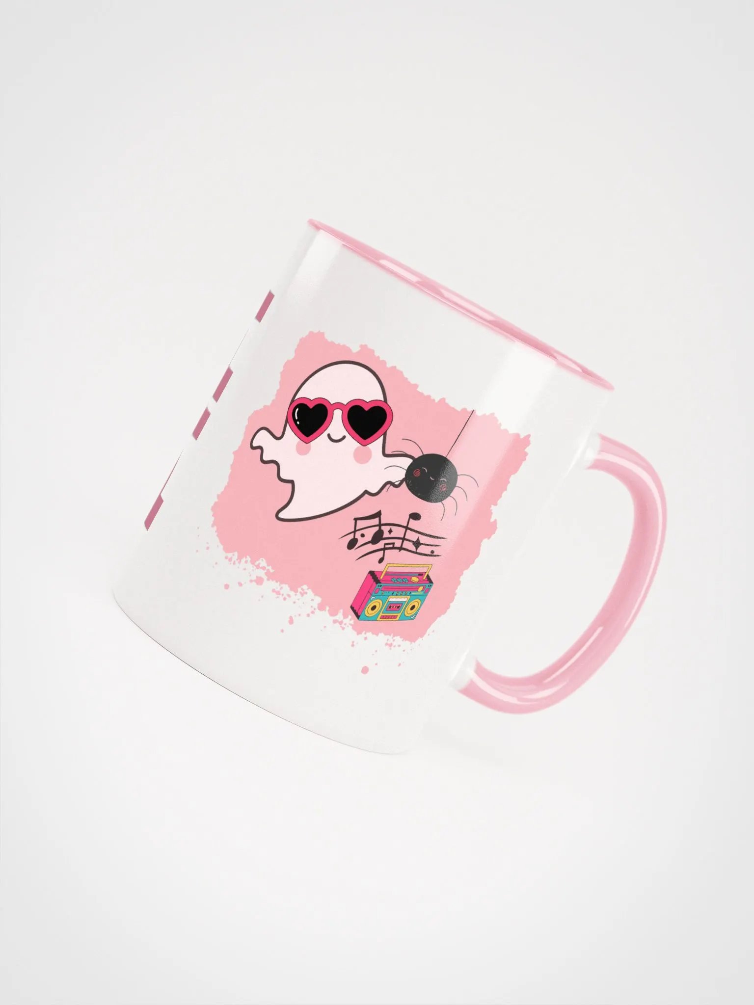 Ghost Hero Having Fun Ceramic Mug product image (4)