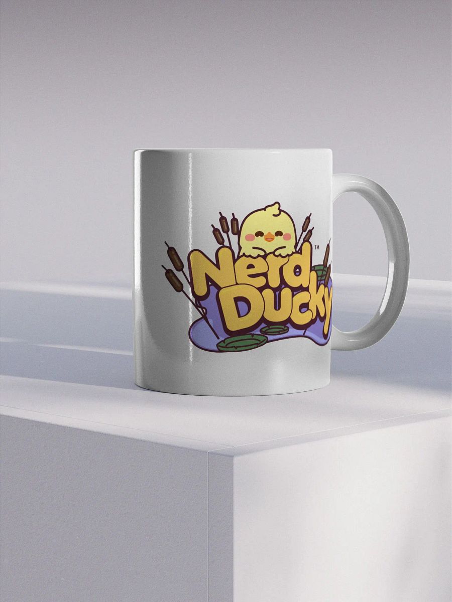 Nerd Ducky Ceramic Mug product image (4)