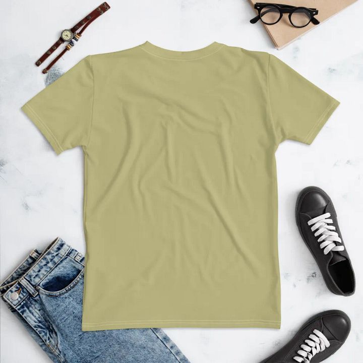 Plain Medium Yellow True Summer Women's Crewneck Polyester Heavyweight Premium T-Shirt by Treasure Pie product image (2)