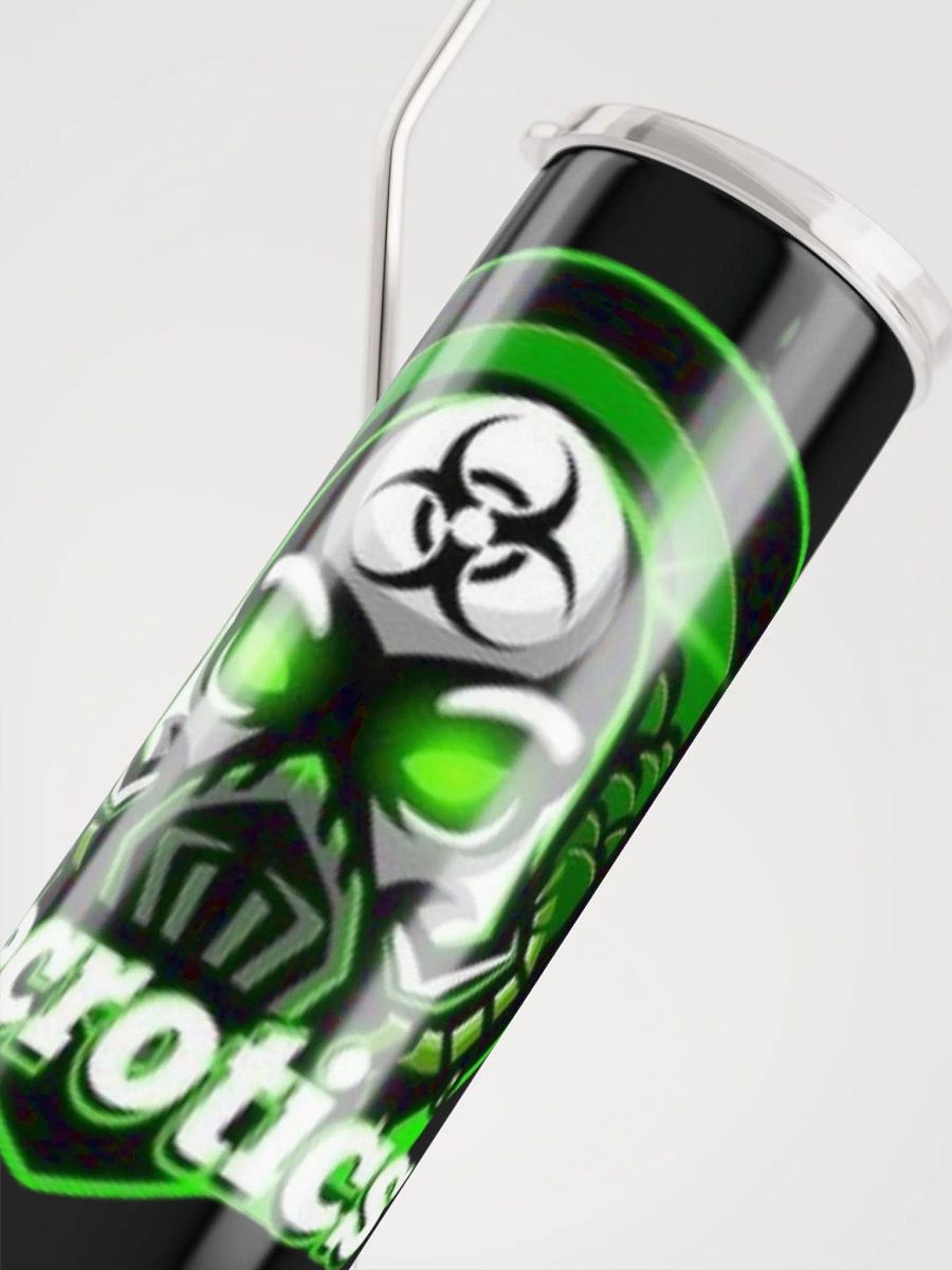 Necrotics Biohazard Skull Stainless Steel Tumbler product image (5)