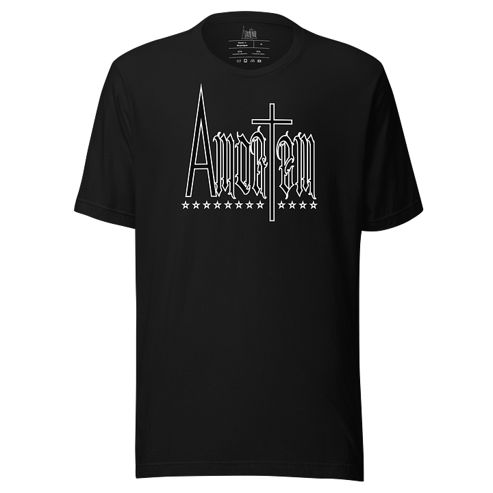Amortem Outline Logo (White) and Stars product image (1)