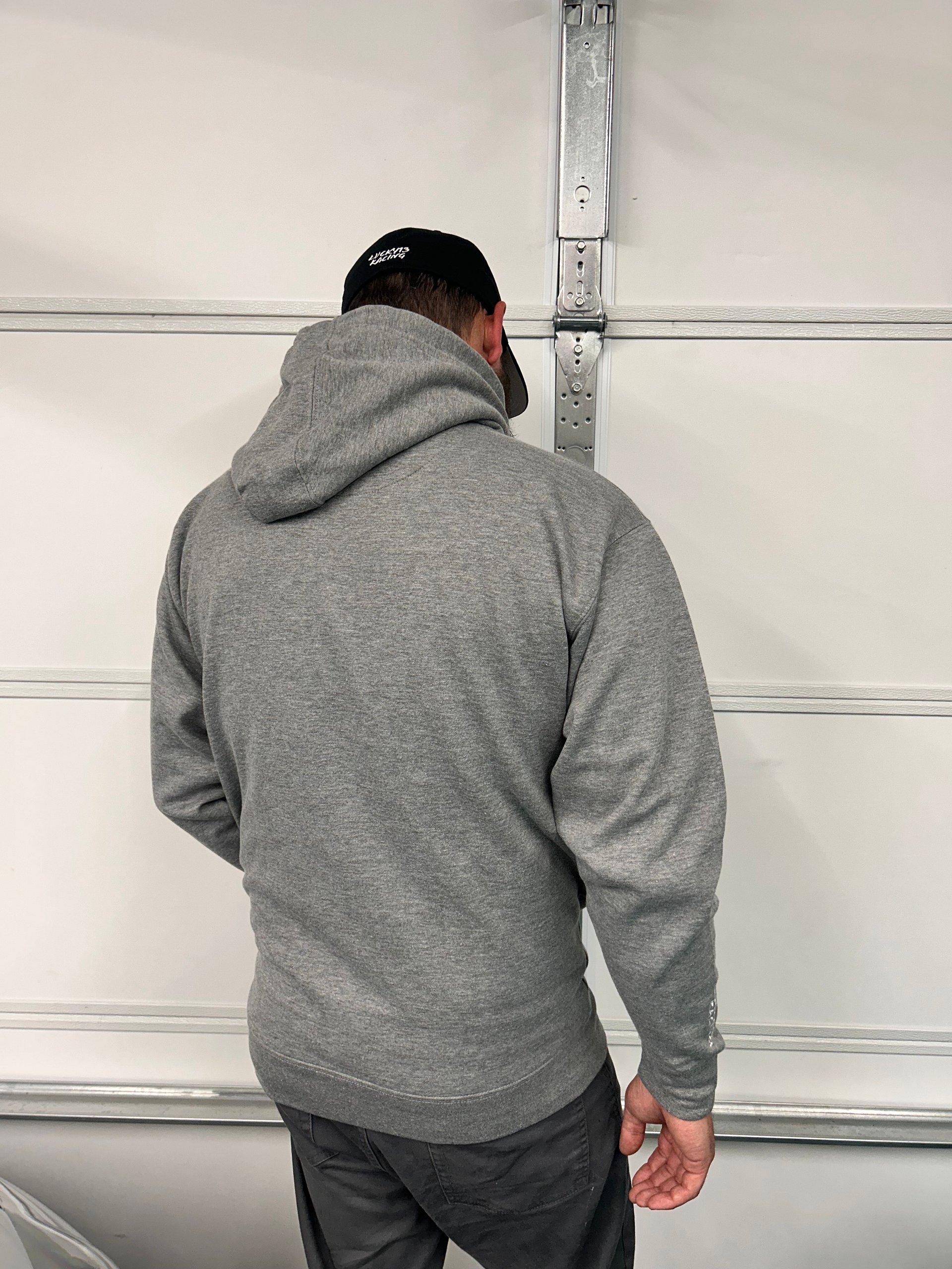 Lucky 13 Racing Logo Stitched Premium Hoodie product image (9)