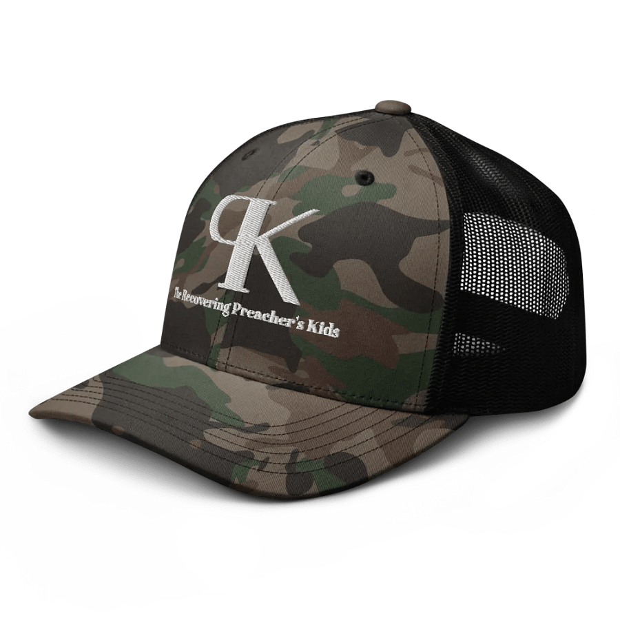 RPK Logo Camo Trucker Hat product image (4)