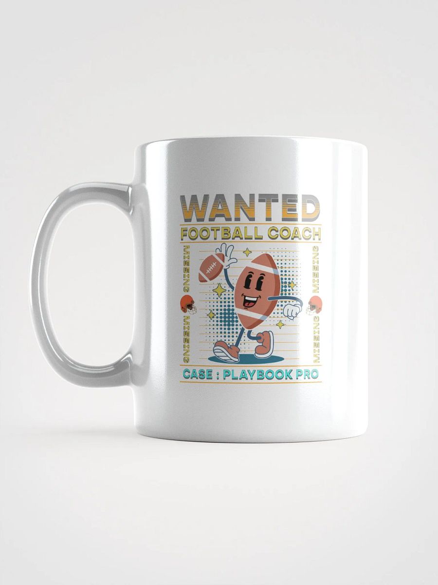 Wanted Coach Football Mug product image (1)