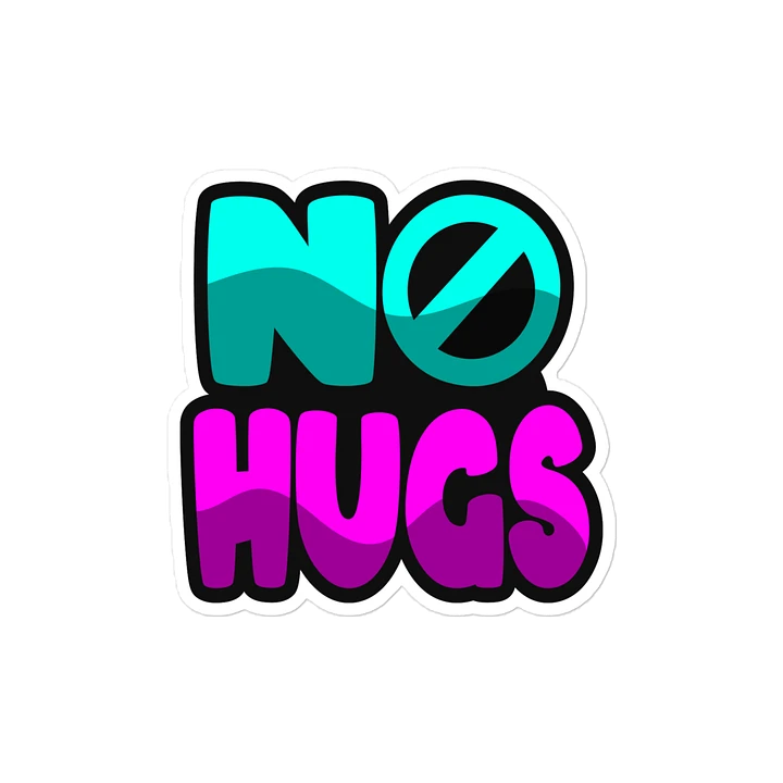 NO HUGS MAGNET product image (2)
