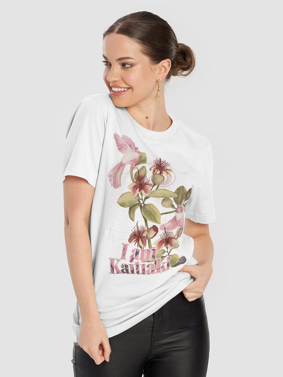 Unisex I am Kaitiaki - Feijoa Flowers and Fantails Decolonisation Aotearoa Tee product image (2)