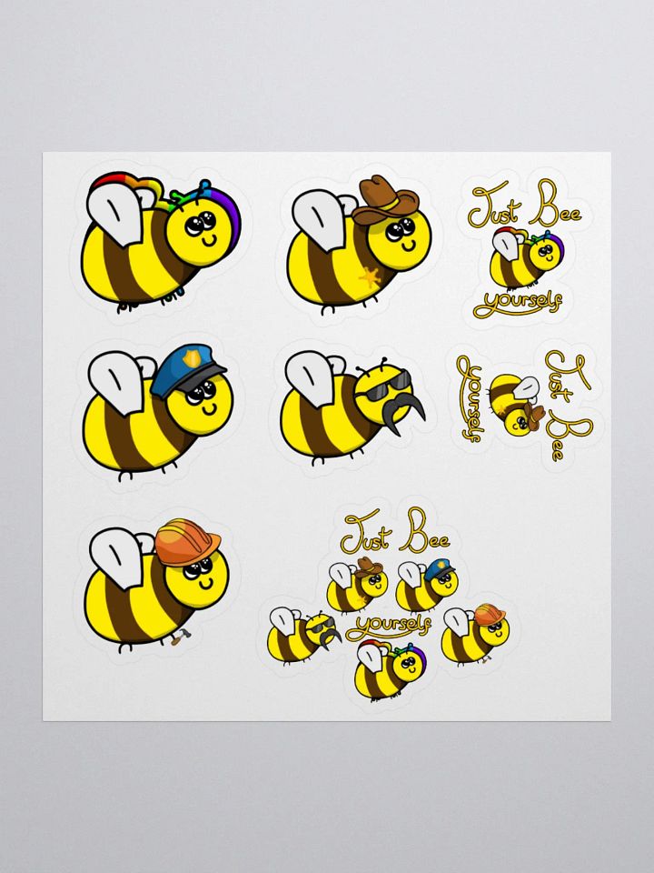 The Village Beeple Sticker Sheet product image (1)
