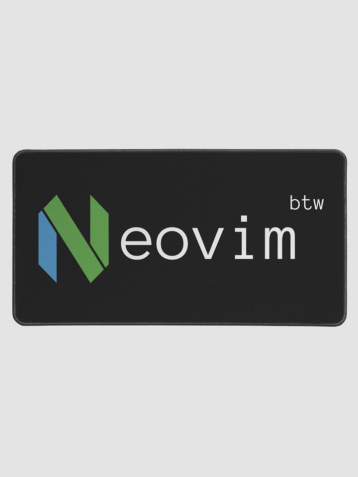 NeovimBTW - Neovim(btw) Desk Mat product image (1)