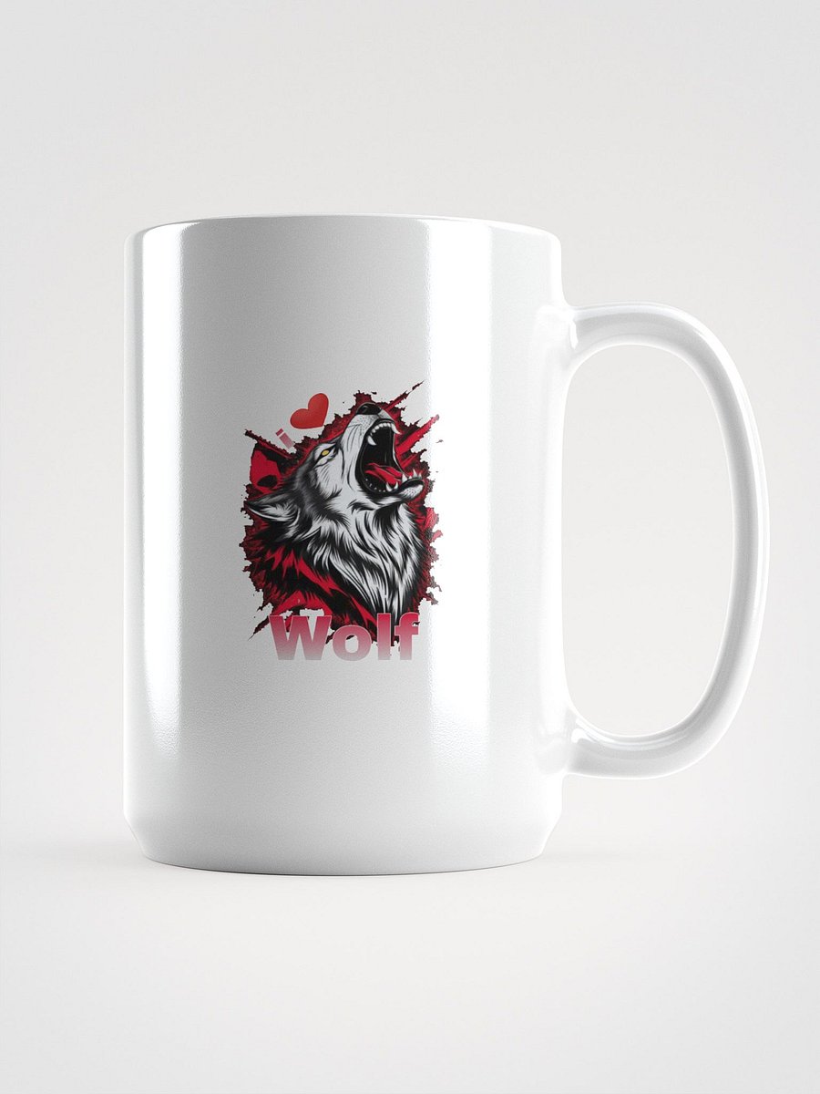 Dynamic Wolf Howl Mug product image (2)
