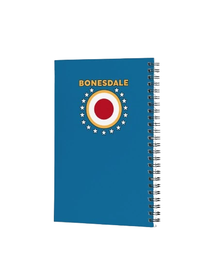 “Bonesdale Is My Homesdale” Notebook product image (2)