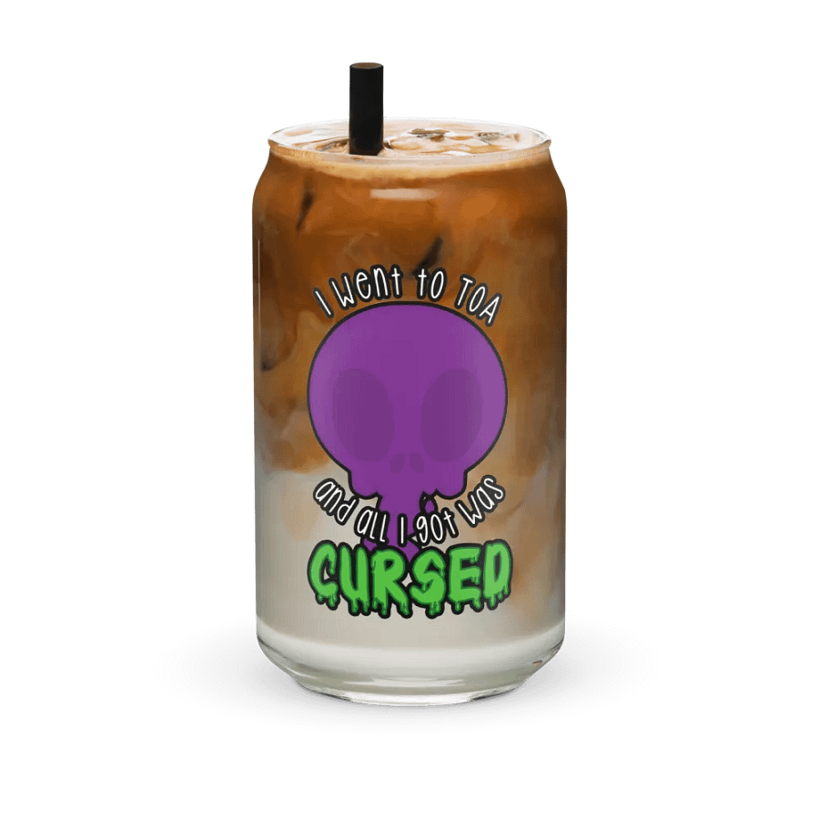 All I Got Was Cursed - Demon Hunter - Can Glass product image (6)