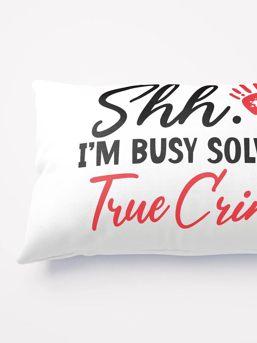 'Solving True Crime' Pillow product image (5)