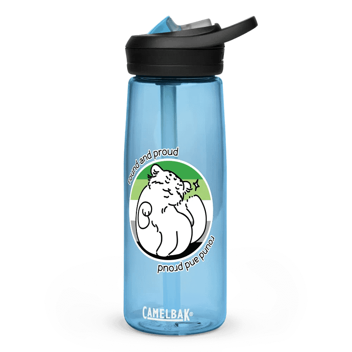 Round and Proud Manul Pride Aromantic Version - CamelBak Bottle product image (4)