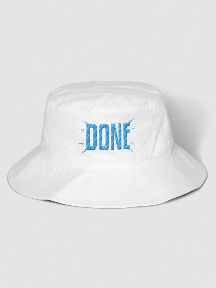 'DONE' Blue Bucket Hat product image (2)
