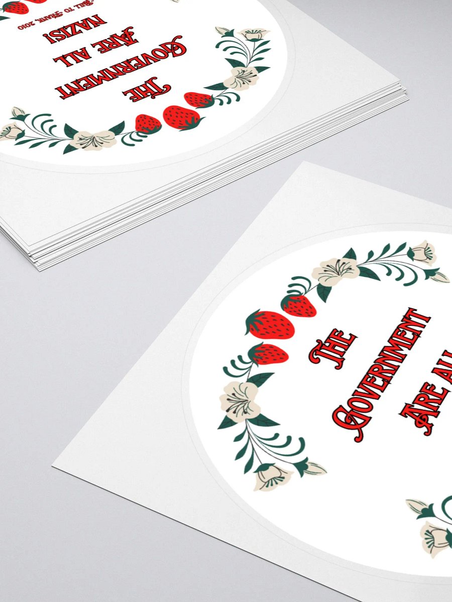 TLOU Government quote sticker product image (4)