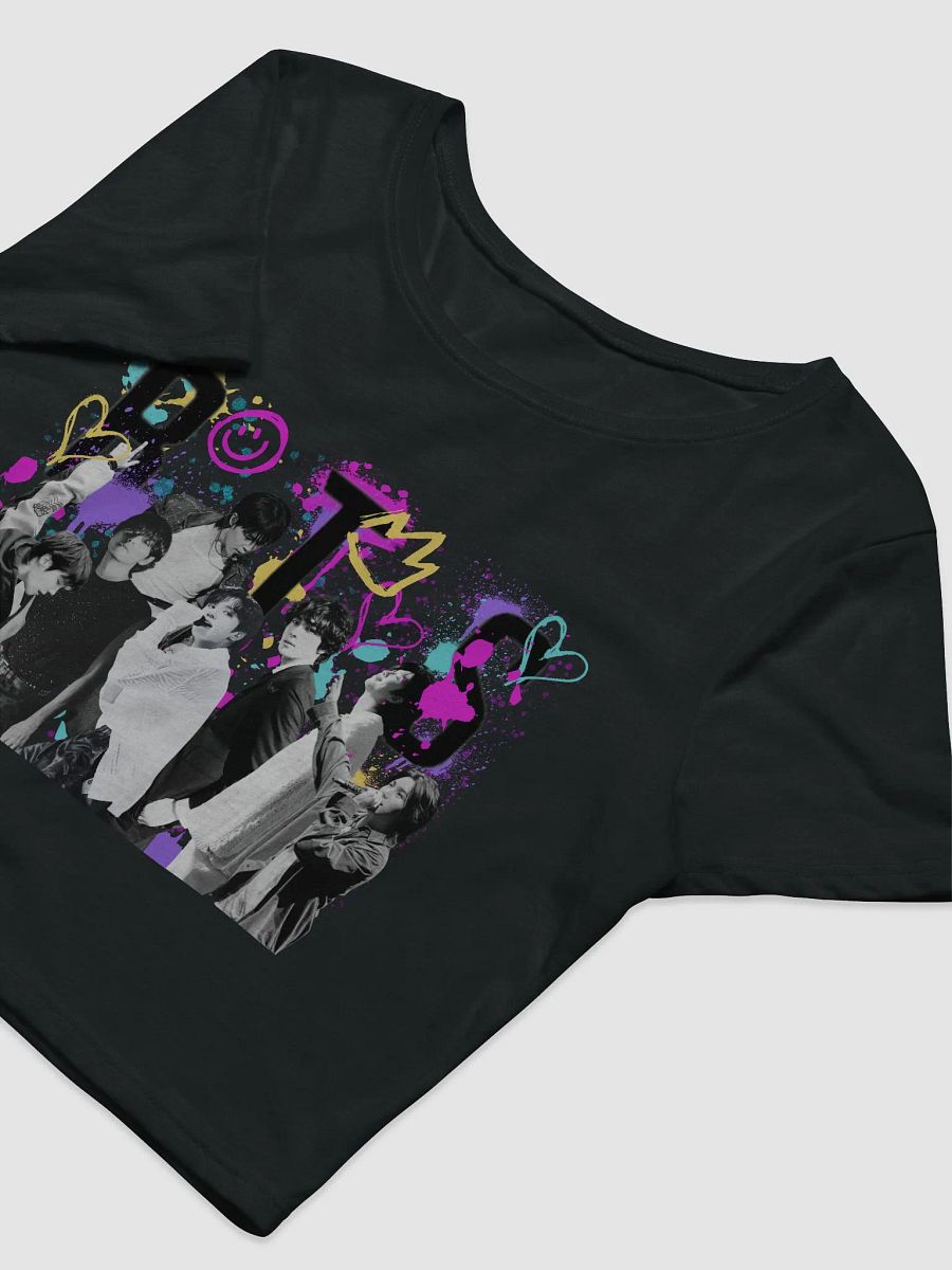 BTS Graffitti Women´s Crop Baby Tee product image (5)