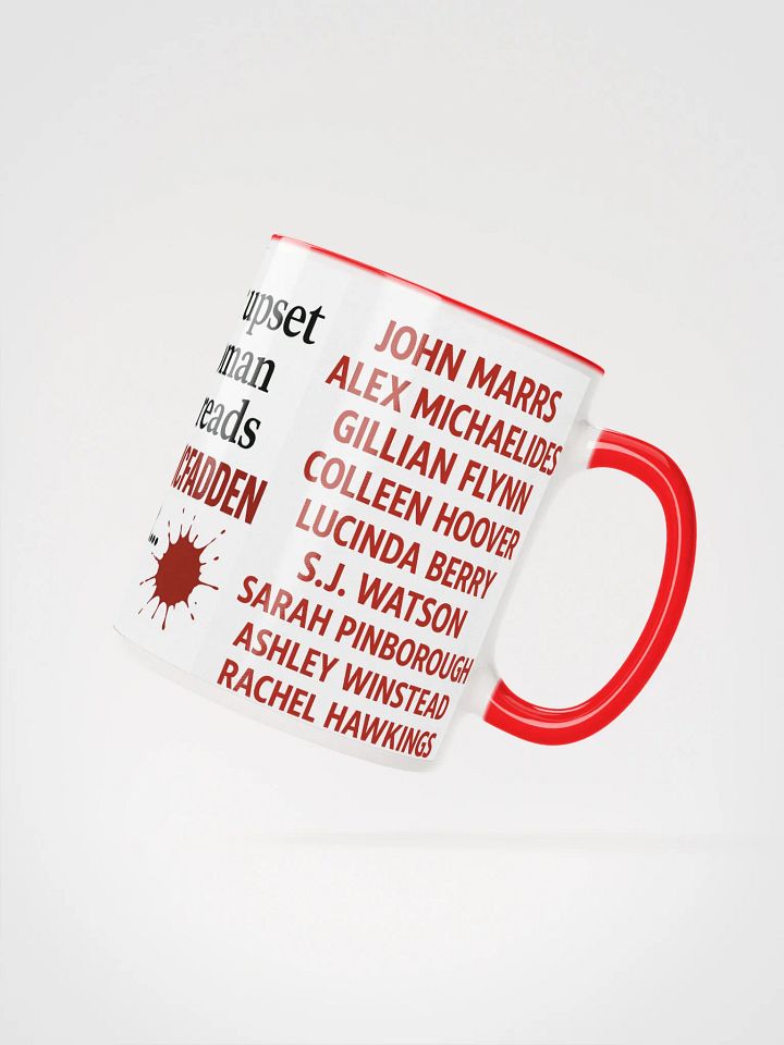 Never Upset A Woman Who Reads Mug product image (2)