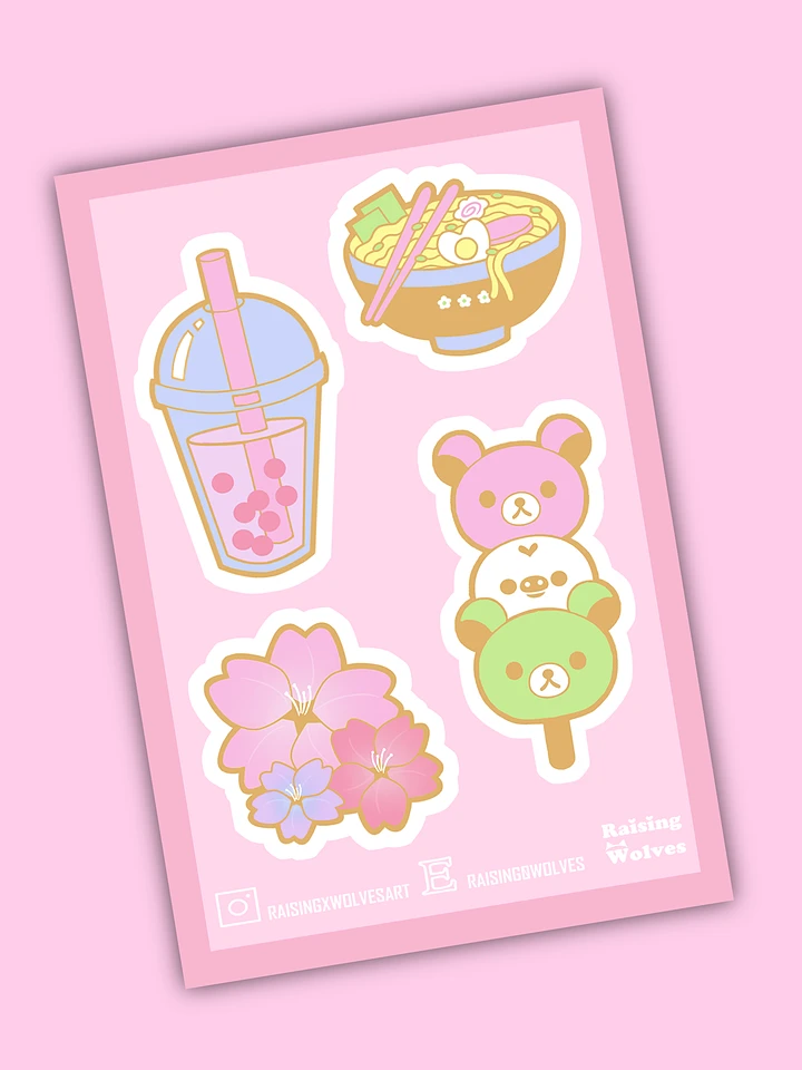 Sakura Summer Sticker Sheet product image (1)