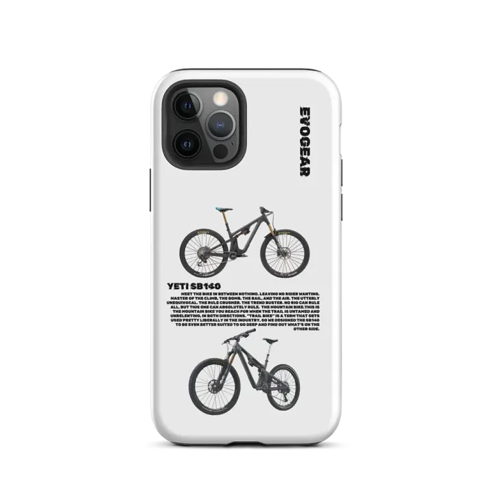 White SB140 iPhone Case product image (2)