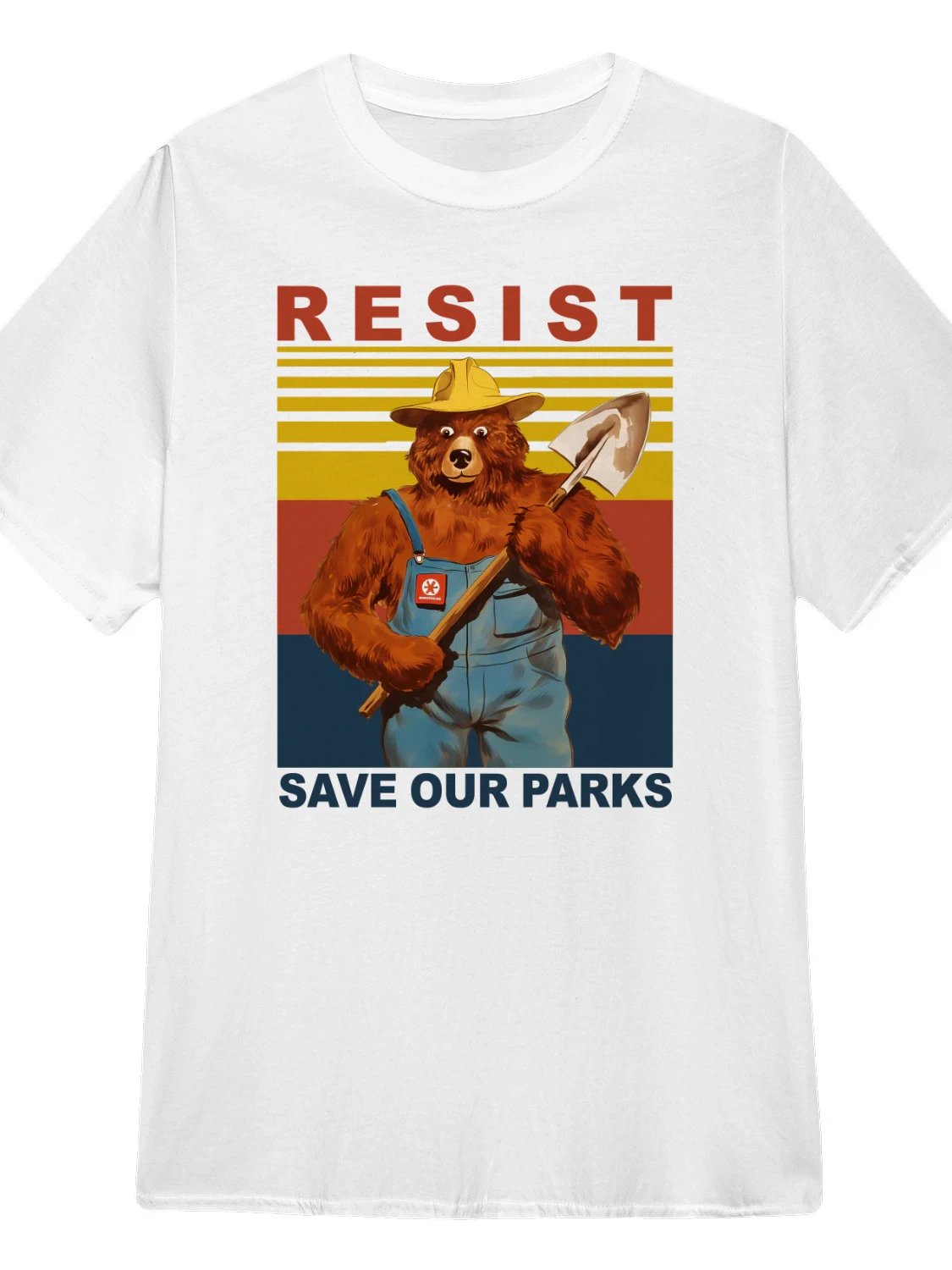 Save Our Parks Resist Bear T-Shirt product image (1)