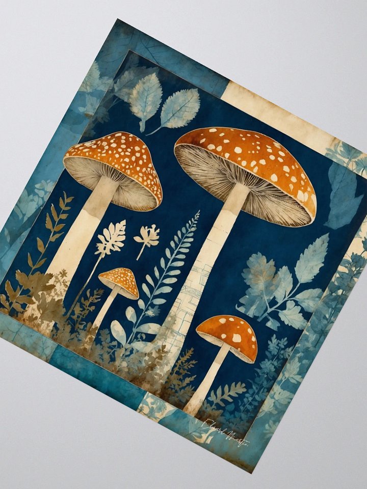 Vintage Mushroom Botanical Stickers product image (6)