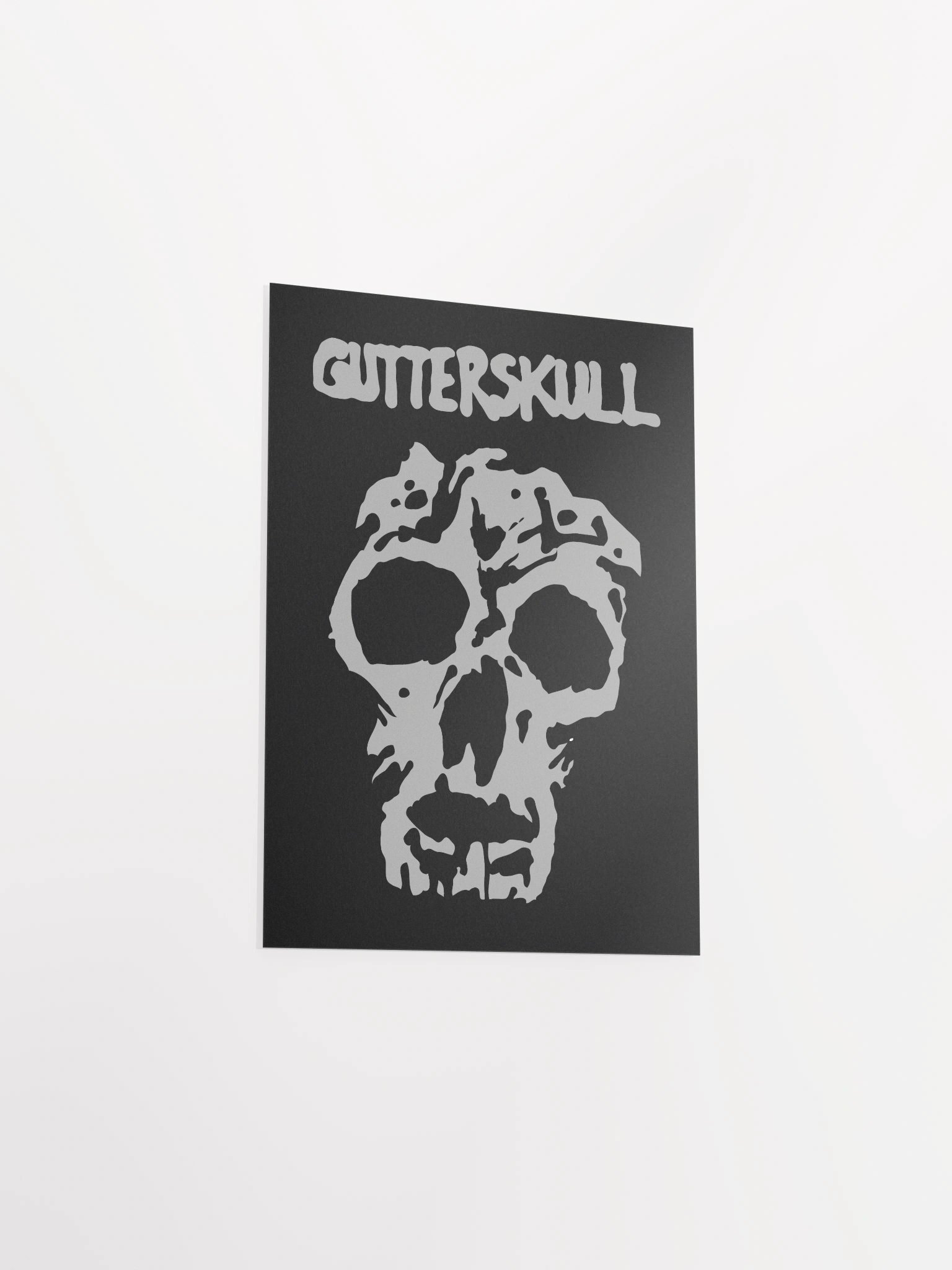 GutterSkull w. Logo Poster product image (17)