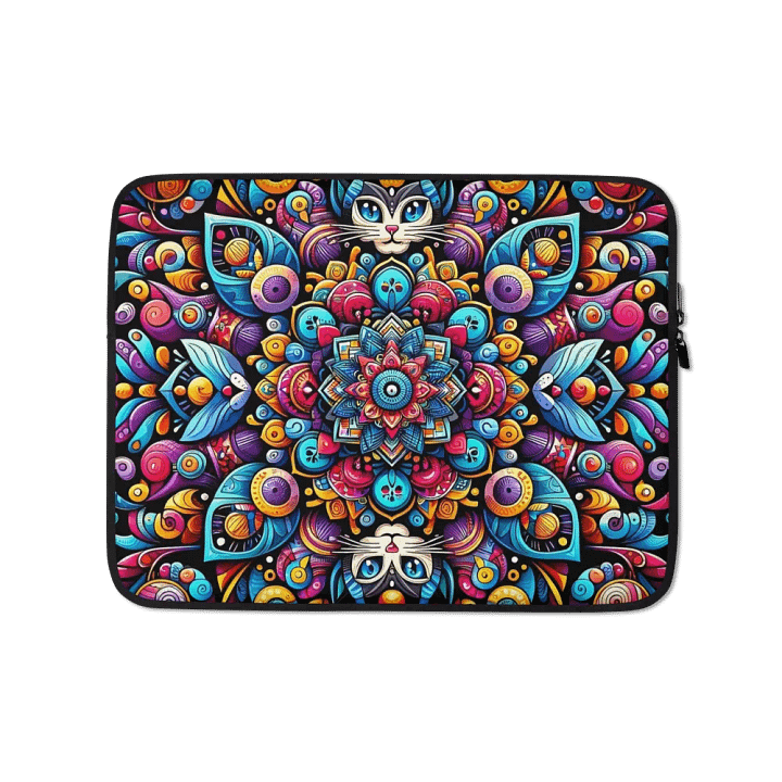 Laptop Sleeve: Cat Pattern product image (1)