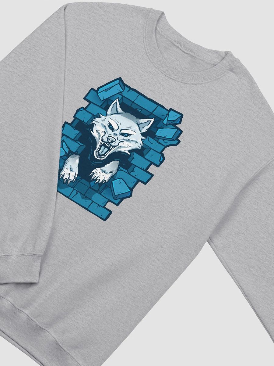 Wallzer Blue Wolf Crewneck product image (3)