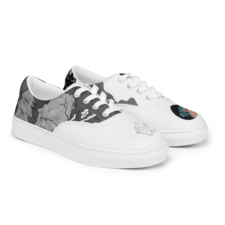 Women's A Step In The Past Lace-Up Canvas Shoes product image (10)