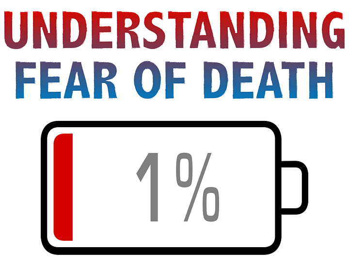 Understanding Fear of Death with Battery at 1% T-Shirt product image (2)