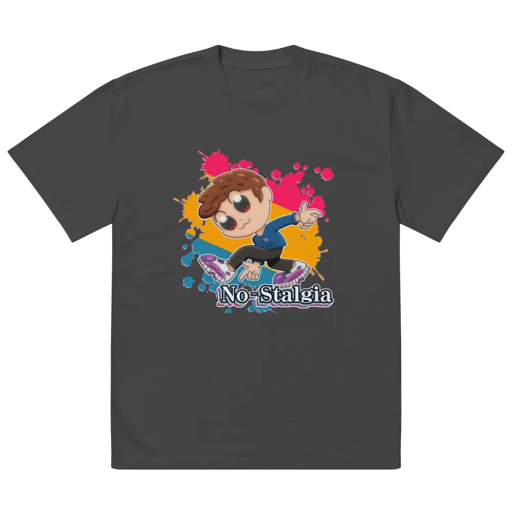 Nostalgia AS Colour Premium Oversized Faded T-Shirt product image (2)