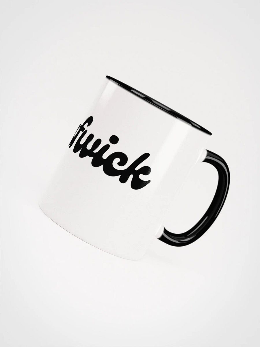 B&W "whadafwick" Ceramic Mug product image (4)