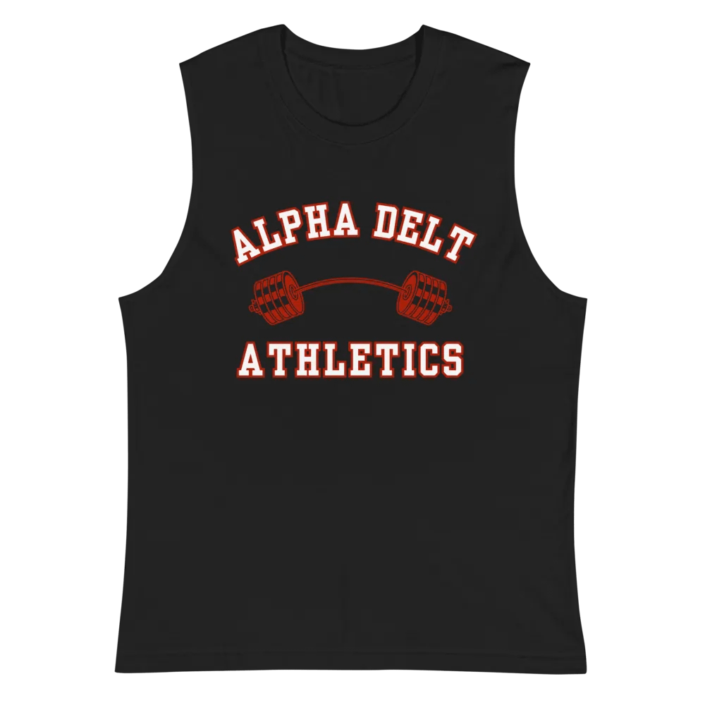 Alpha Delt Athletics Barbell Muscle Tank product image (3)
