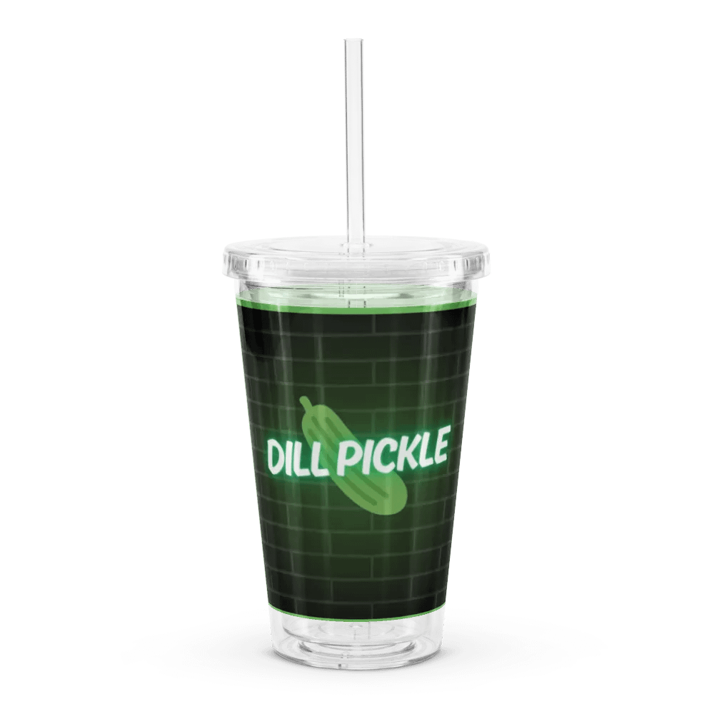 Neon Dill Pickle 16 oz Tumbler product image (1)