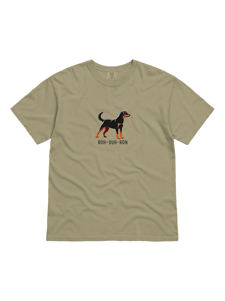 Boh-Suh-Ron T-Shirt(Embroidered) of a Beauceron(Black & Tan) product image (5)