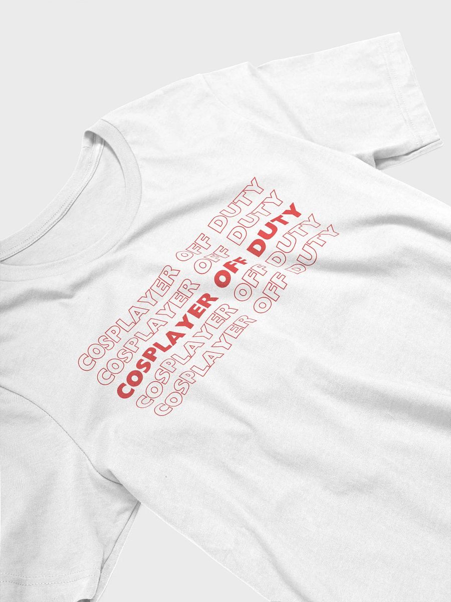 Cosplayer Off Duty T-Shirt - Red product image (3)