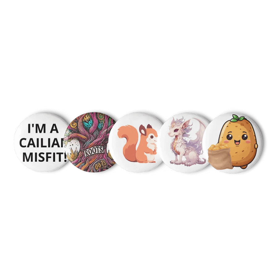 Caili Collectable Badges #1! product image (1)